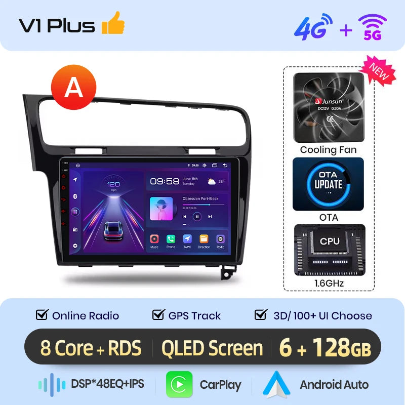 Android Infotainment for Volkswagen Golf 7 (2013–2017)