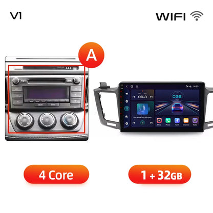 Android Infotainment for Toyota RAV4 (2012–2018)