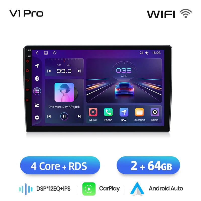 Android Infotainment for Toyota Yaris (2012–2017)