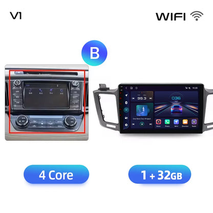 Android Infotainment for Toyota RAV4 (2012–2018)