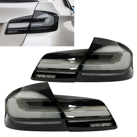 Car LED Rear Lights For BMW F10 F18 Tail Light 5-Series 520i M5 2011-2017 Modified G30 G38 Style Back Brake Taillight Assembly