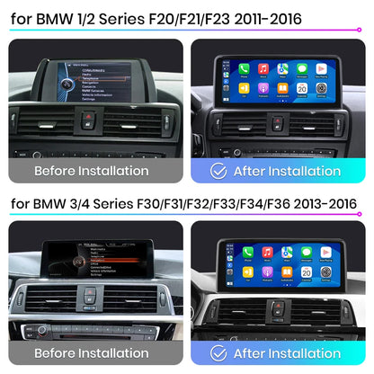 Linux System Wireless Carplay Android Navigation for BMW 1 2 3 4 Series F20 F21 F22 F30 F31 F32 F33