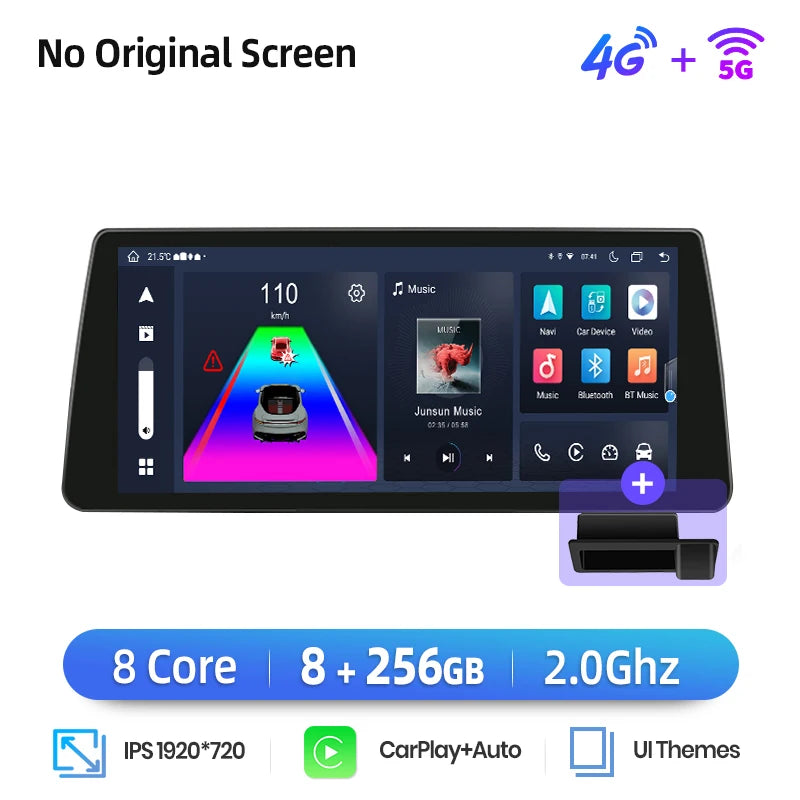 Wireless CarPlay/ Andorid Auto Navigation For BMW E90 E91 E92 E93 2005-2012