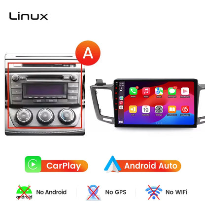 Android Infotainment for Toyota RAV4 (2012–2018)