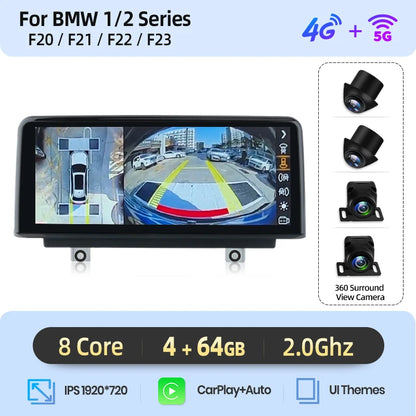 Wireless Carplay Android Auto For BMW 1 2 3 4 Series