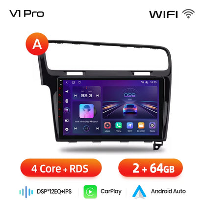 Android Infotainment for Volkswagen Golf 7 (2013–2017)