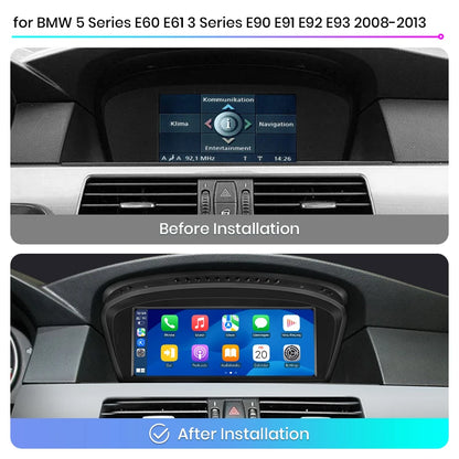 Wireless Carplay/ Android Auto Navigation For BMW 3/5 Series E60 E61 E62 E63 E90 E91 E92 E93
