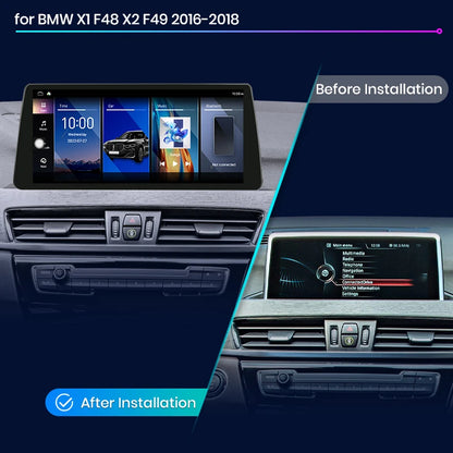 Wireless CarPlay/ Andorid Auto Navigation For BMW X1 F48 X2 F49 2013-2020