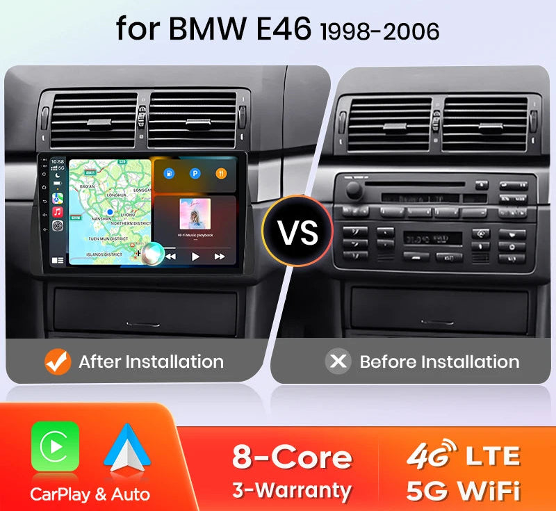 CarPlay Android For BMW 3-series E46