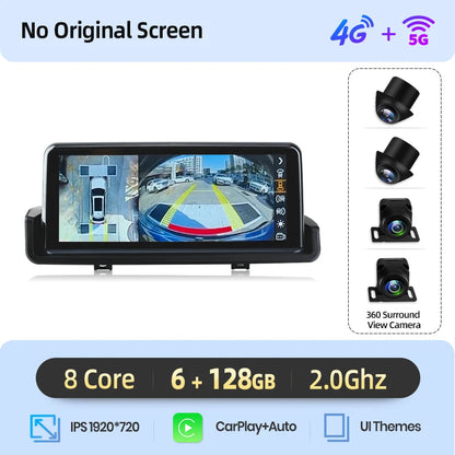 Wireless CarPlay/ Andorid Auto Navigation For BMW E90 E91 E92 E93 2005-2012