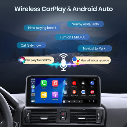 Wireless Carplay/ Android Auto Navigation For BMW X3 F25 X4 F26 2010-2017 CIC NBT