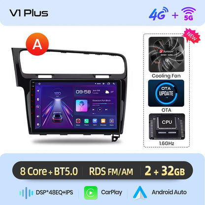 Android Infotainment for Volkswagen Golf 7 (2013–2017)