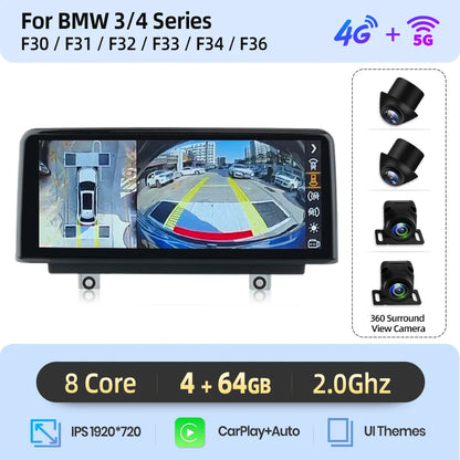 Wireless Carplay Android Auto For BMW 1 2 3 4 Series