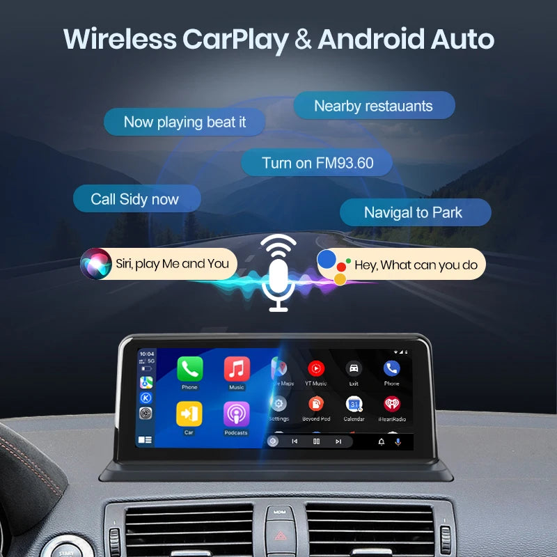Linux Wireless Carplay Android Auto BMW 1 Series E81 E82 E87 E88