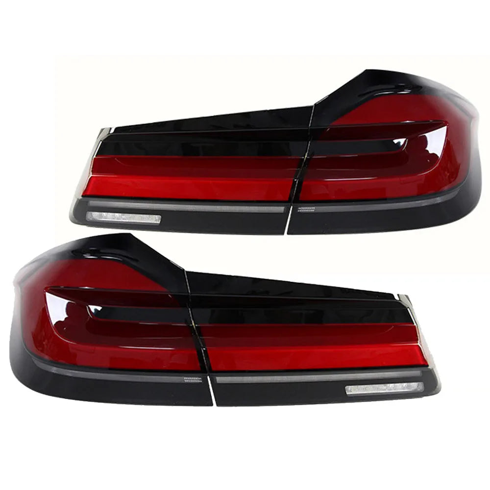 Car LED Rear Lights For BMW F10 F18 Tail Light 5-Series 520i M5 2011-2017 Modified G30 G38 Style Back Brake Taillight Assembly