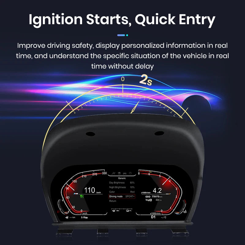 Digital Cluster For BMW 1 2 Series F20 F21 F52 F22 X1 F48 F49 X2 F39