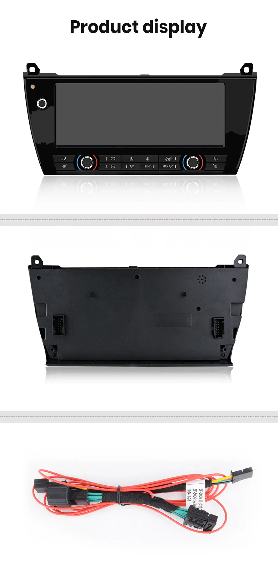 Digital Air Conditioning Screen For BMW 5 Series F10 F11 2011-2017 LCD