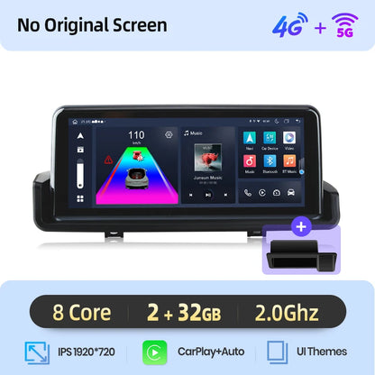Wireless CarPlay/ Andorid Auto Navigation For BMW E90 E91 E92 E93 2005-2012