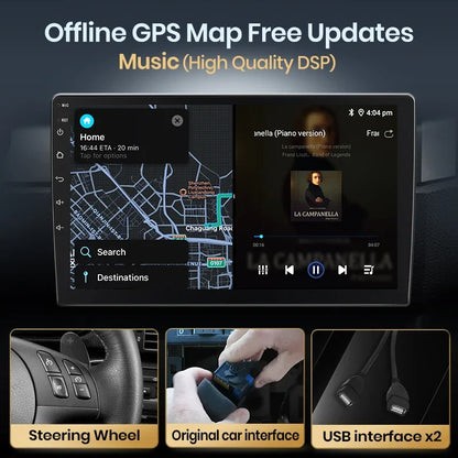 Wireless CarPlay Android Auto Navigation For Hyundai Tucson 2 ix35 2009 - 2015