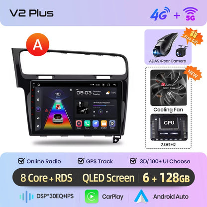 Android Infotainment for Volkswagen Golf 7 (2013–2017)