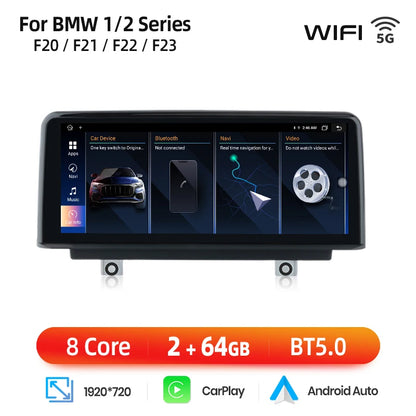 Wireless Carplay Android Auto For BMW 1 2 3 4 Series