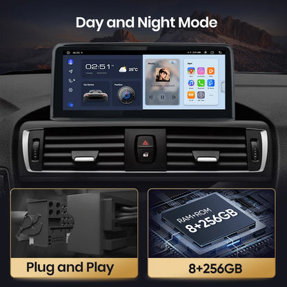 Wireless Carplay/ Android Auto Navigation For BMW X3 F25 X4 F26 2010-2017 CIC NBT