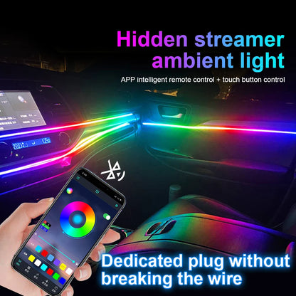 Luminous Symphony 18-in-1 RGB Ambient Car Lighting System – APP Controlled