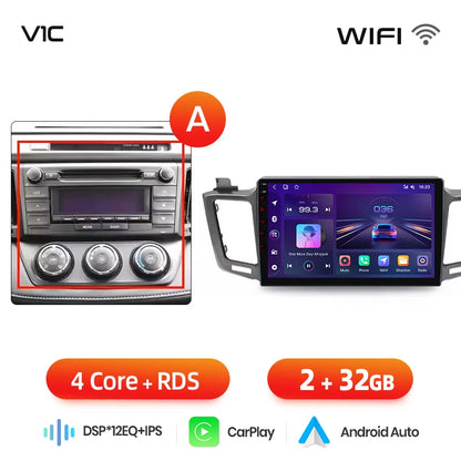 Android Infotainment for Toyota RAV4 (2012–2018)