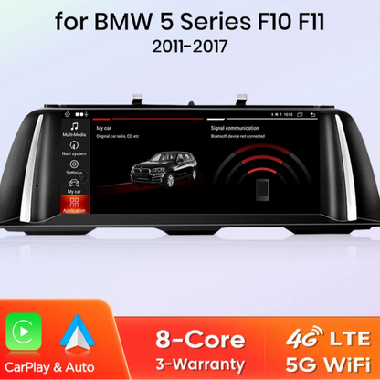 Wireless CarPlay Android Auto System For BMW 5 Series F10 F11 2011-2017