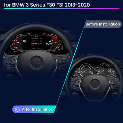 12.3″ Digital Dashboard Display for BMW 3 Series / BMW 4 Series / BMW 6 Series GT — 1920×720 LED, OEM Integration