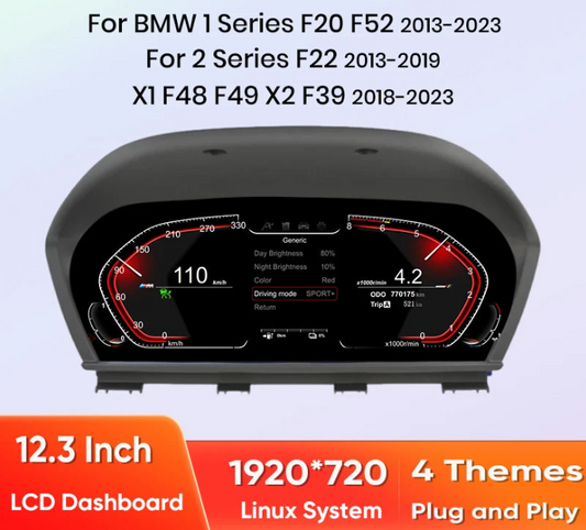 Digital Cluster For BMW 1 2 Series F20 F21 F52 F22 X1 F48 F49 X2 F39