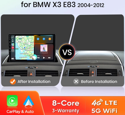 CarPlay Android Car Radio For BMW X3 E83 2004-2012