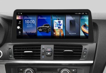 Wireless Carplay/ Android Auto Navigation For BMW X3 F25 X4 F26 2010-2017
